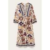 ba&sh Valley Dress In Ecru