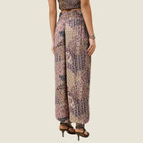 ba&sh Wide-leg Trousers in Rose Paisley Print