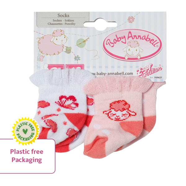 Baby Annabell Socks - Fits 43cm Dolls