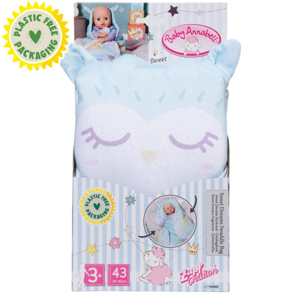 Baby Annabell Sweet Dreams Swaddle Bag