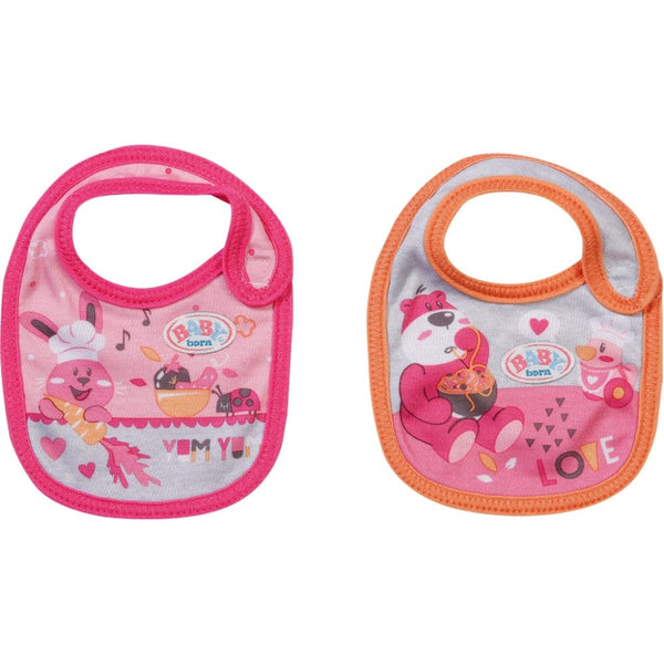 Baby born Bib 2 Designs Assorted
