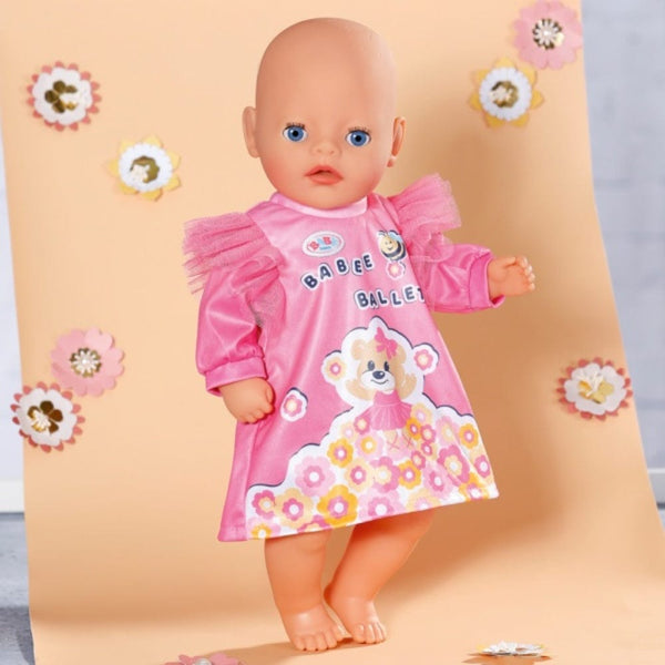 Baby born Dress 36cm In Pink