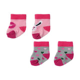 Baby born Pink Socks 2 Pack 43cm (Styles Vary)
