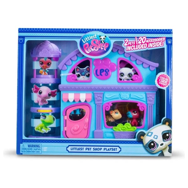 Littlest pet shop small portable playset shop