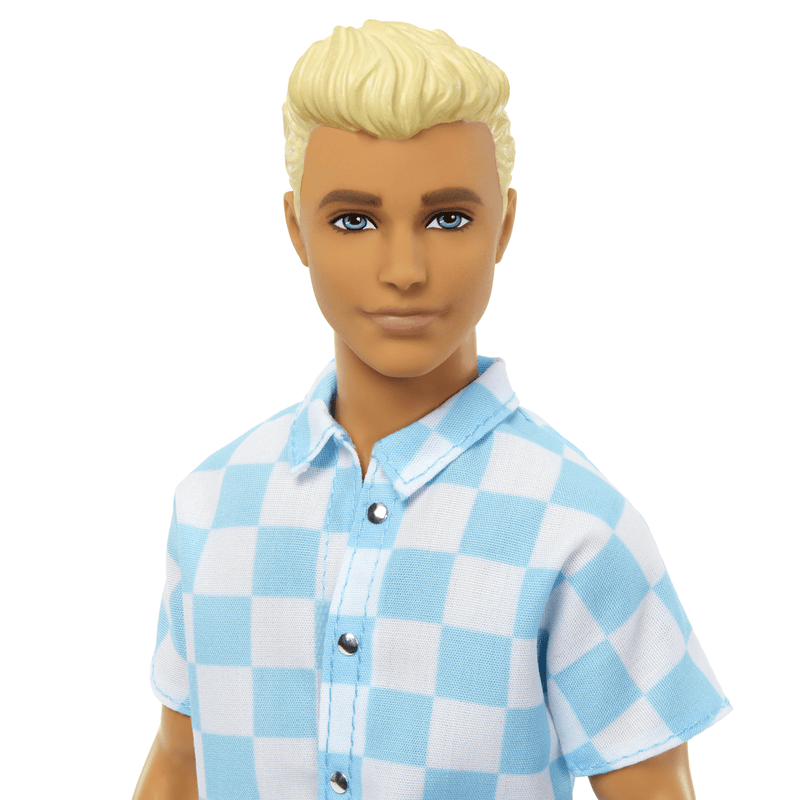 Barbie Blonde Ken Doll with Swim Trunks and Beach Themed Accessories
