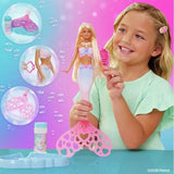 Barbie Bubble Sparkle Mermaid Doll & Accessories
