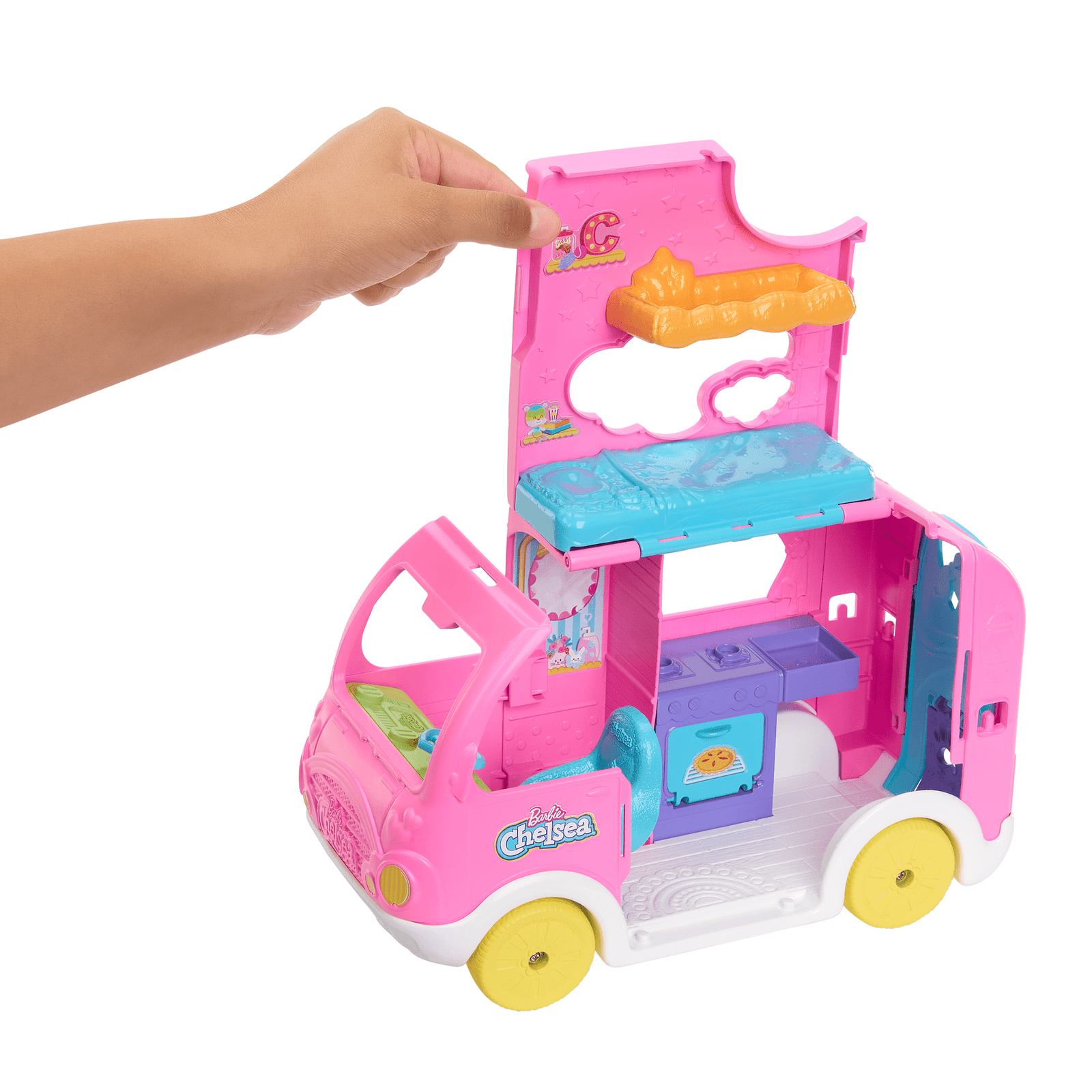 Barbie Camper Chelsea 2-in-1 Playset with Small Doll