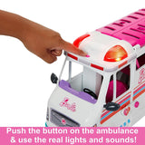 Barbie Care Clinic Vehicle Playset with Lights and Sounds