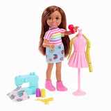 Barbie Chelsea Doll and Accessories, Can Be Career-Themed Small Dolls(Asst)