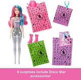 Barbie Colour Reveal Fashion Doll & Accessories - Disco Star Series(Asst)