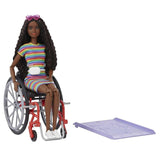 Barbie Doll with Wheelchair Accessory & Ramp