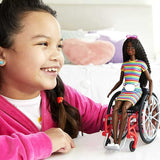 Barbie Doll with Wheelchair Accessory & Ramp