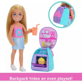 Barbie Family & Friends Cupcake Baking Backpack Chelsea Doll