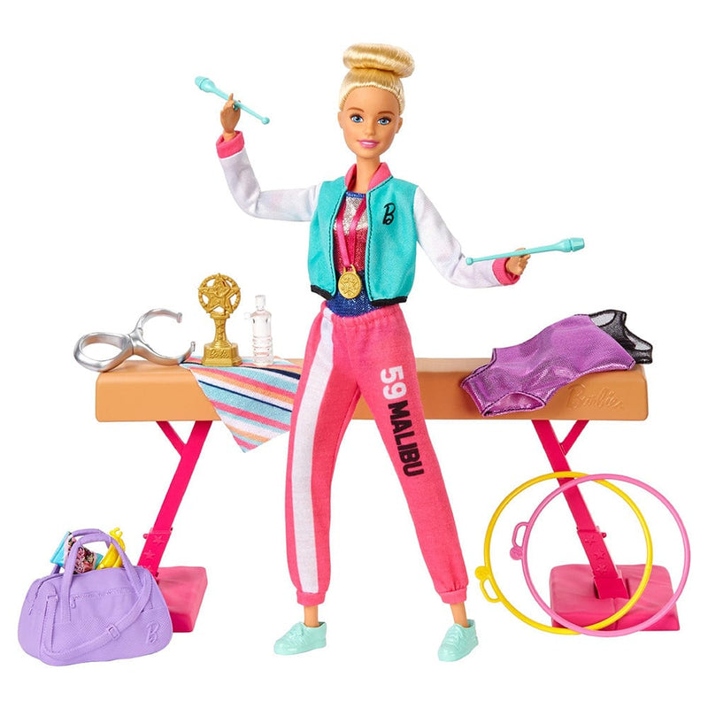 Barbie Gymnastics Doll and Playset