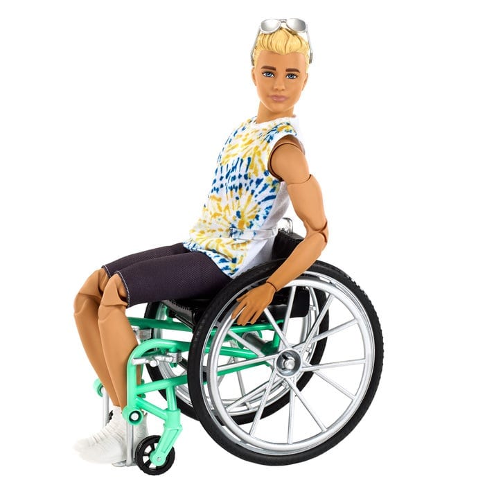 Barbie Ken Fashionista with Wheelchair Accessory & Ramp