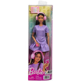 Barbie Style Fashionista Doll: Purple Stripes