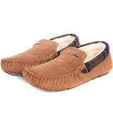 Barbour Monty Slippers Camel Suede