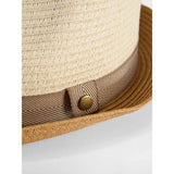 Barbour Ashill Trilby Summer Hat In Ecru Tan