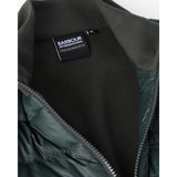 B.INT SWEAT MIXED MEDIA QUILTED HEYSHAM L - BLACK
