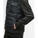 B.INT SWEAT MIXED MEDIA QUILTED HEYSHAM L - BLACK