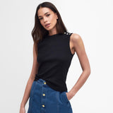 Barbour Hadfield Tank Top In Black