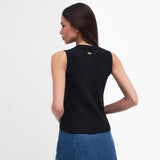 Barbour Hadfield Tank Top In Black