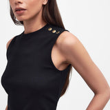 Barbour Hadfield Tank Top In Black