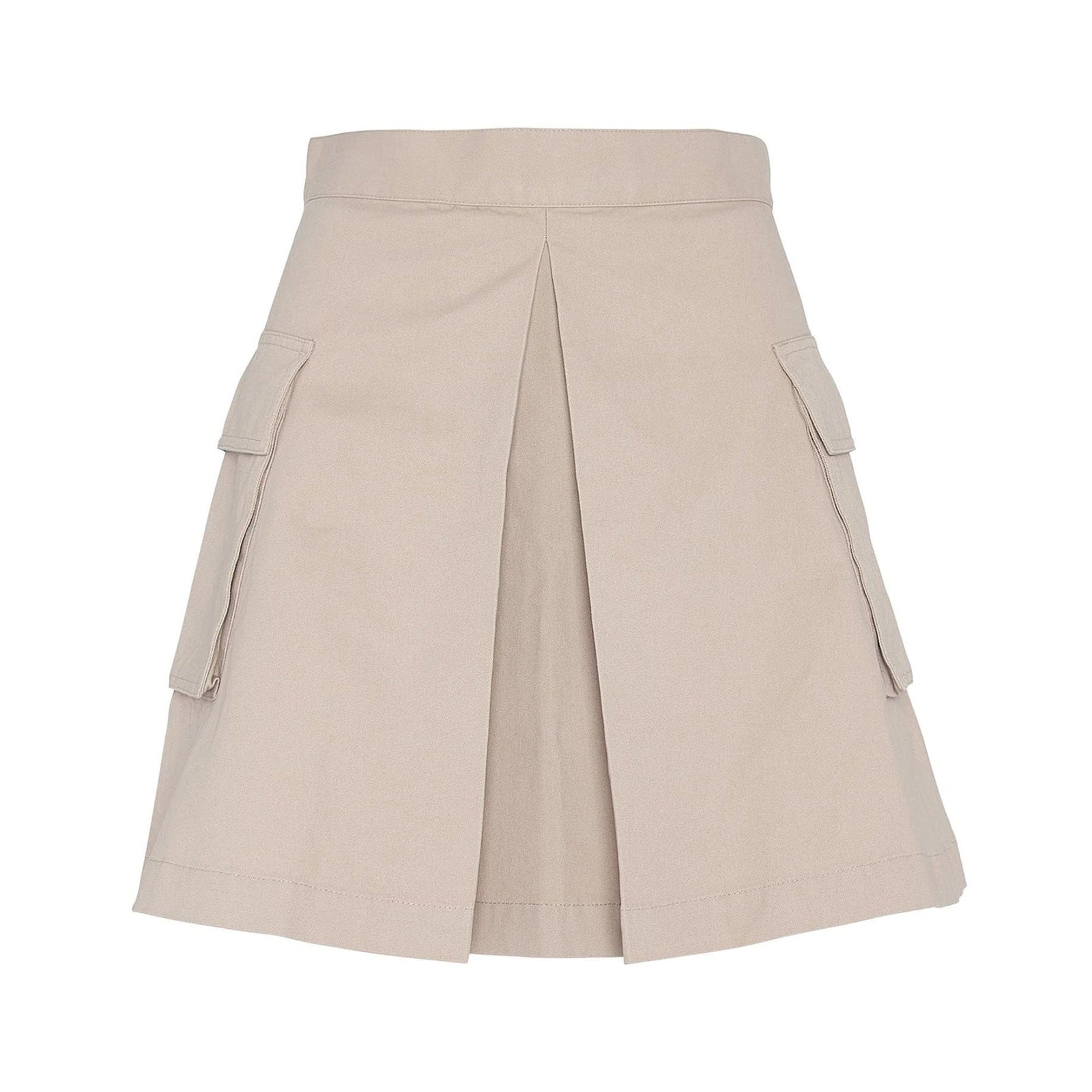 Barbour International Kinghorn Mini Skirt in Oat