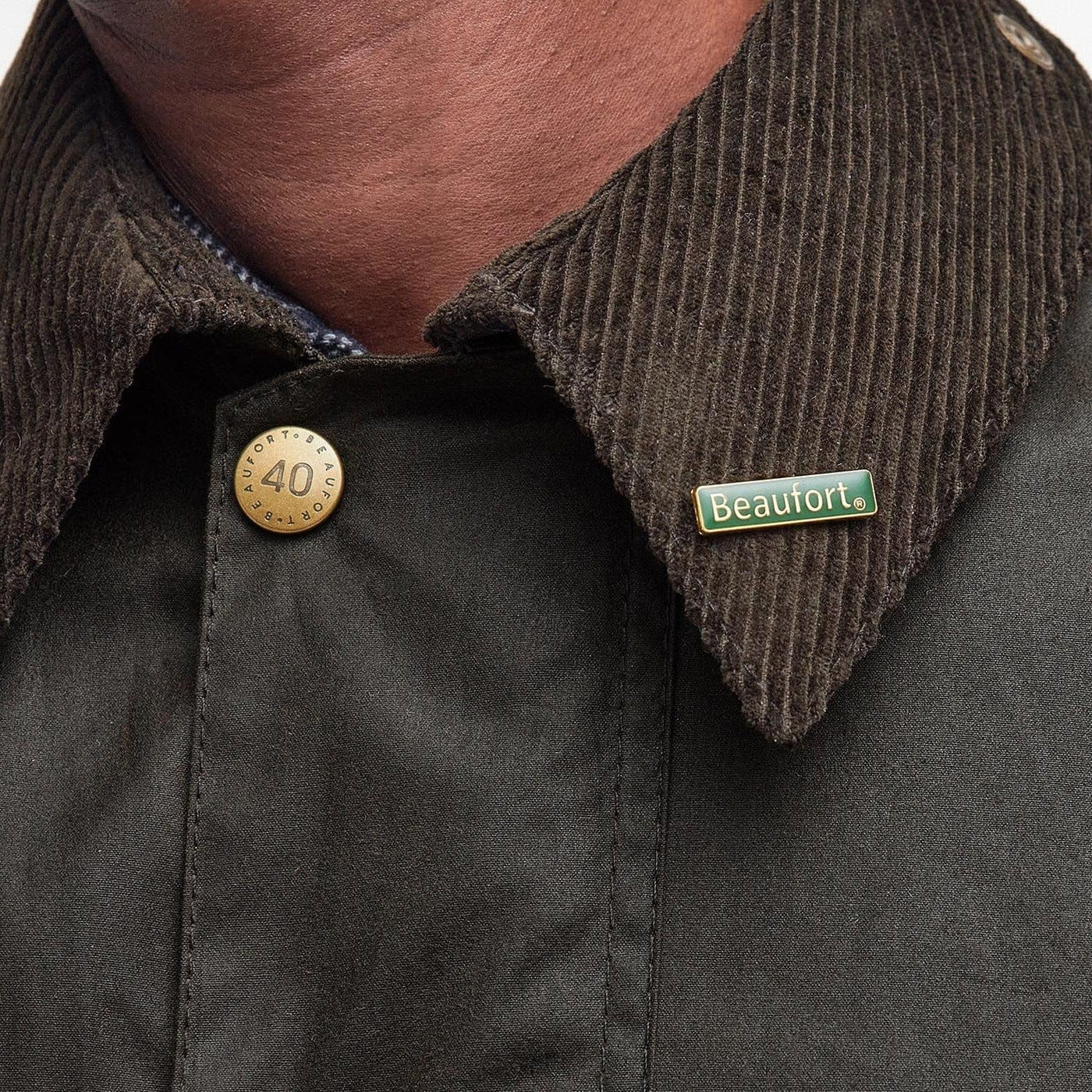 Barbour 40th Anniversary Beaufort Wax Jacket in Olive