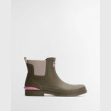 Barbour Abbeyfield Packable Ankle Wellingtons In Olive