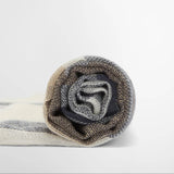 Barbour Abigail Tartan Scarf Dark Navy