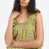 Barbour Addison Top Yellow