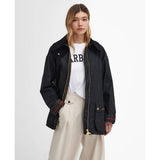 Barbour Allerston Waxed Jacket Black/Classic