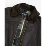 Barbour Allerston Waxed Jacket In Olive