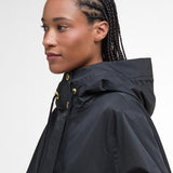 Barbour Arla Waterproof Jacket Classic Tartan In Black