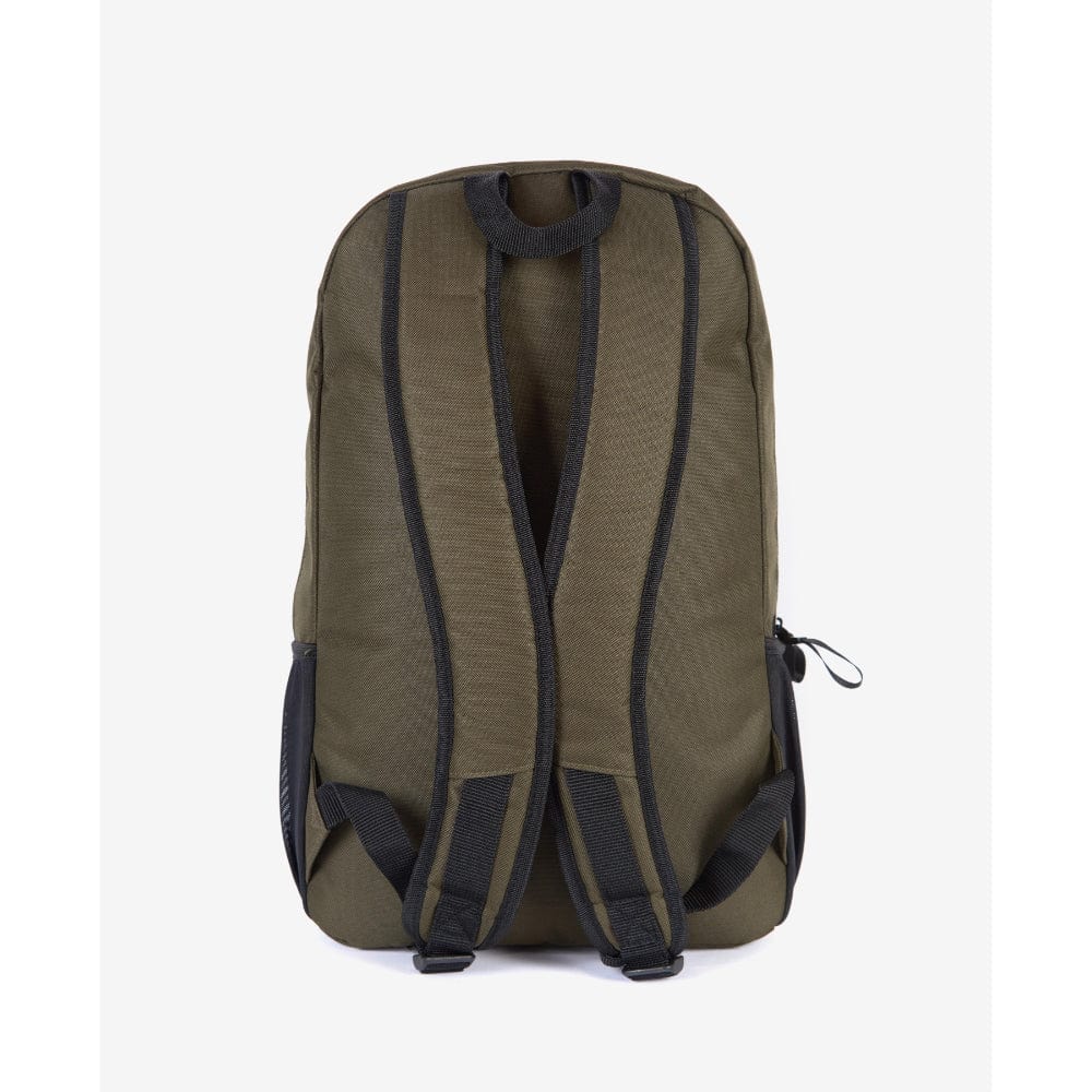 Barbour Arwin Canvas Explorer Backpack in Olive/Black