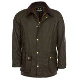 Barbour Ashby Wax Jacket In Olive