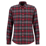 Barbour Ashroad Tailored Long-Sleeved Shirt In Red