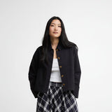 Barbour Aylesby Overshirt In Dark Navy