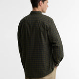 Barbour Bank Regular Long-Sleeved Shirt In Olive