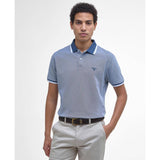 Barbour Barnard Short-Sleeved Polo Shirt In Dark Denim