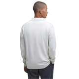 Barbour Bassington Knitted Polo Shirt In Mist