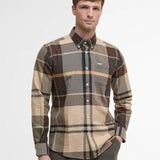 Barbour Bearpark Regular Long-Sleeved Shirt In Autumn Dress