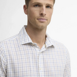 Barbour Belleview Tattersall Tailored Shirt in White