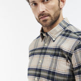 Barbour Betsom Tailored Fit Shirt In Stone Marl