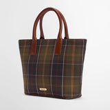 Barbour Birch Tote Bag In Classic Tartan