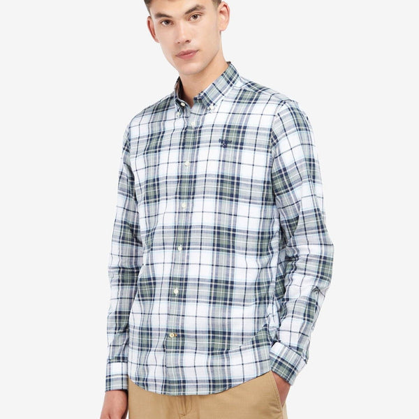 Barbour Blakelow Tailored Shirt in Agave Green
