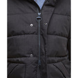Barbour Brampton Puffer Jacket In Charcoal/Midnight Oak