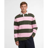 Barbour Broome Rugby Shirt In Pink