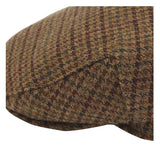 Barbour Brown Crieff Wool Tweed Cap